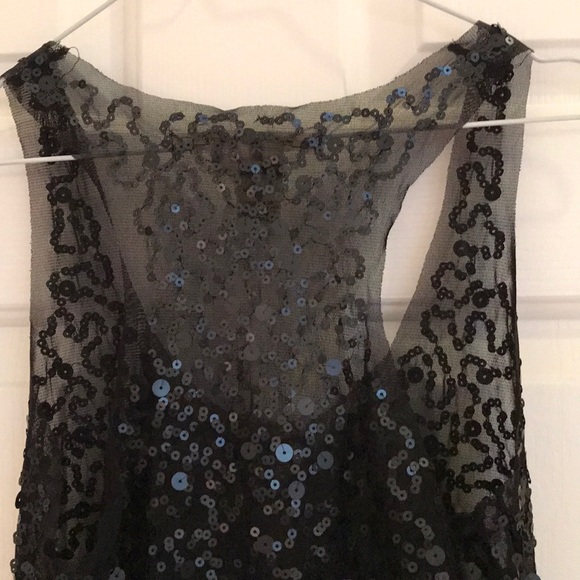 Sequins Racer back tank top - Picture 3 of 3